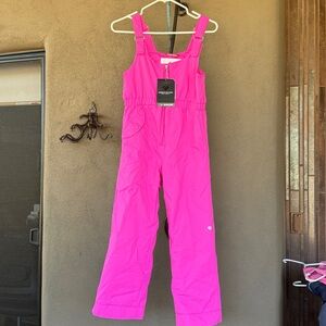Obermeyer Vibrant Pink Snow Bib